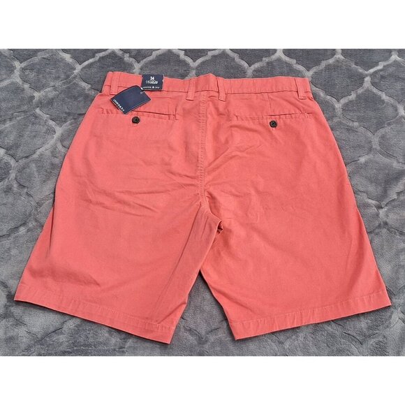 NWT Crown & Ivy Motion Flex Mens Vineyard Red Chino Shorts/ Sz. 34 - Picture 2 of 7